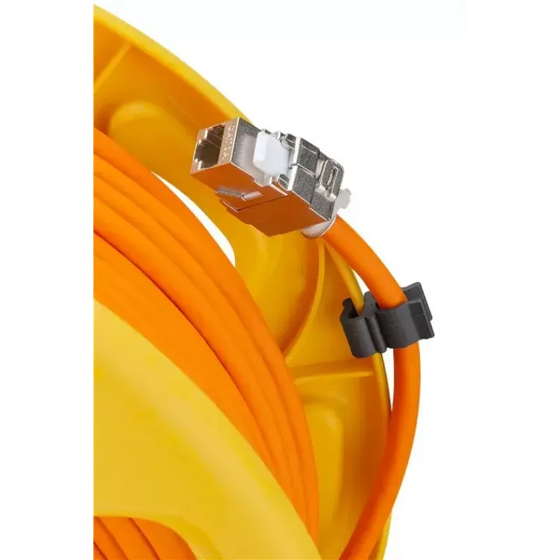 Verkkokaapeli Goobay Portable RJ45 50 m Cat7a oranssi