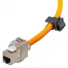 Verkkokaapeli Goobay Portable RJ45 50 m Cat7a oranssi