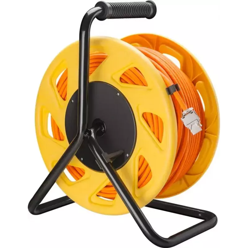 Verkkokaapeli Goobay Portable RJ45 50 m Cat7a oranssi