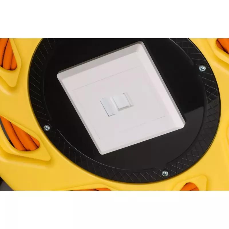 Verkkokaapeli Goobay Portable RJ45 50 m Cat7a oranssi