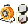 Verkkokaapeli Goobay Portable RJ45 50 m Cat7a oranssi