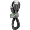 Goobay Lightning USB -lataus- ja synkronointikaapeli 0,5 m Lightning USB A CE MFi