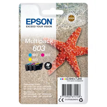 Epson C13T03U54010 värikasetti 1 kpl alkuperäinen vakiokapasiteetti syaani, magenta, keltainen