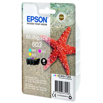 Epson C13T03U54010 värikasetti 1 kpl alkuperäinen vakiokapasiteetti syaani, magenta, keltainen