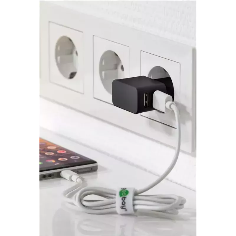 Laturisarja sisäkäyttöön Goobay Dual Apple Lightning 44995