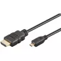 HDMI-kaapeli Goobay High Speed Micro 4K @ 60 Hz 1,5 m