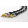 Koaksiaalikaapeli Wentronic 70664 2 m F musta