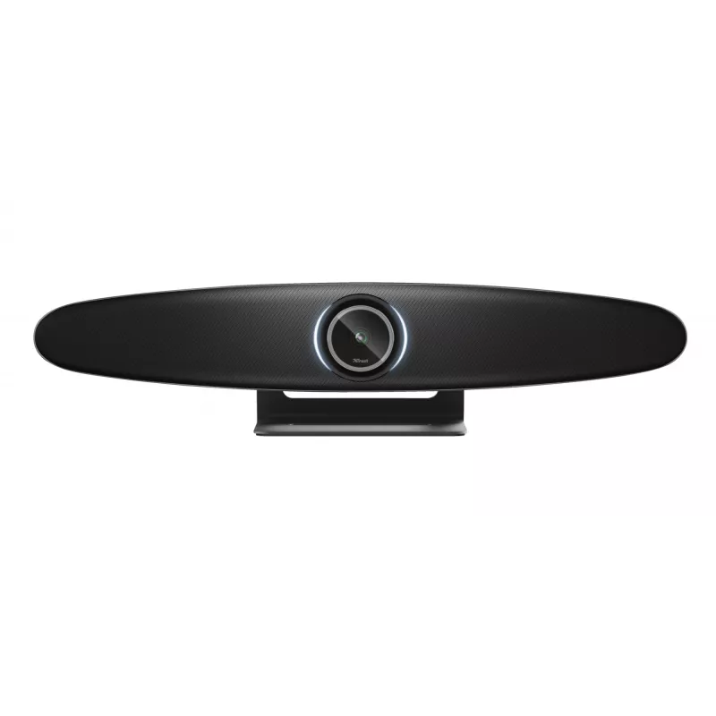 Trust IRIS 24073 4K-konferenssiverkkokamera, 3840 x 2160, kiinteä tarkennus, ääni, USB 3.2 Gen 1, musta