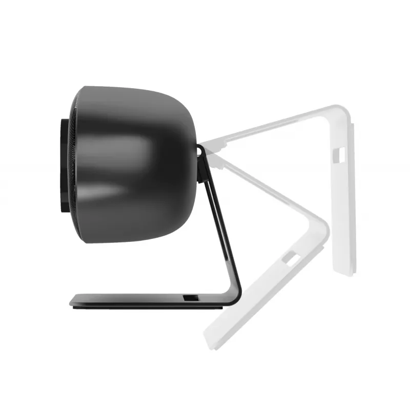 Trust IRIS 24073 4K-konferenssiverkkokamera, 3840 x 2160, kiinteä tarkennus, ääni, USB 3.2 Gen 1, musta