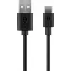 Laturisarja Goobay USB-C 5W kaapelilla 1m musta