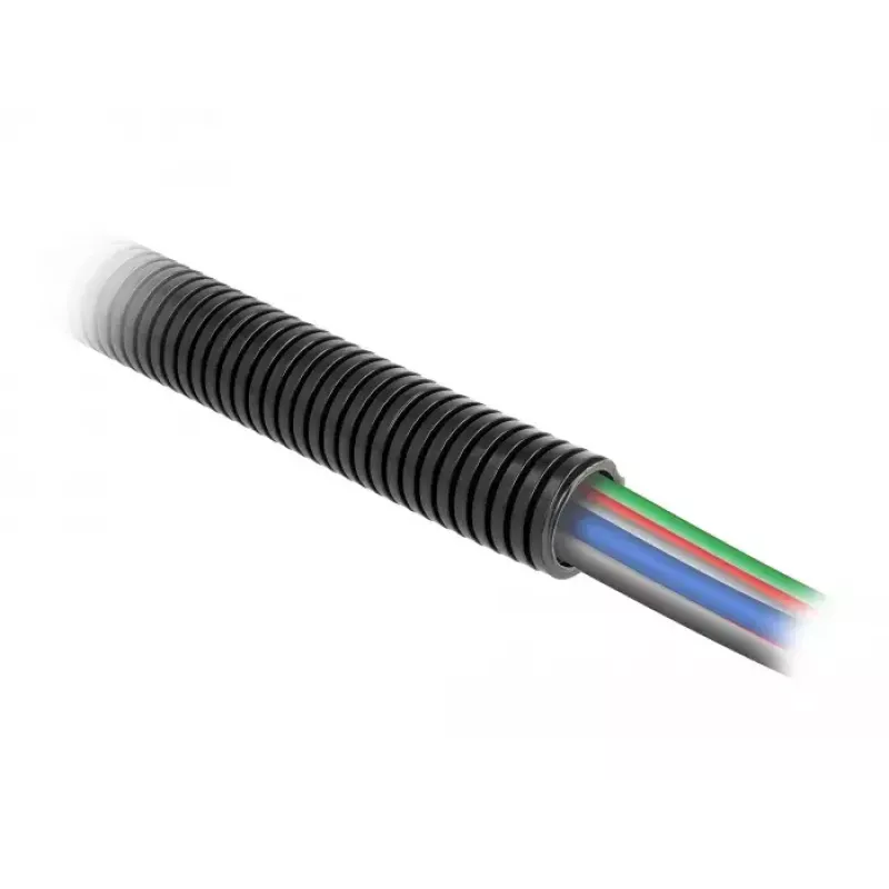 Kaapelinsuojaletku DeLOCK 60458 1 m x 21,2 mm musta