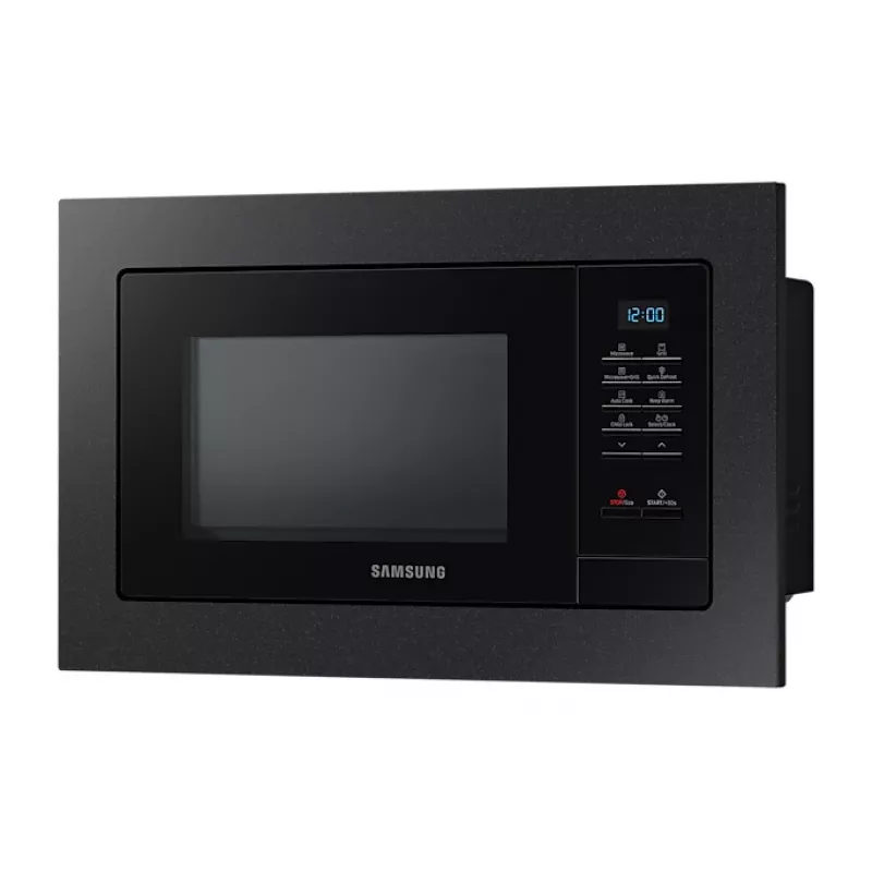 Samsung MQ7000A musta grillimikroaaltouuni kalusteisiin 23 l 800 W
