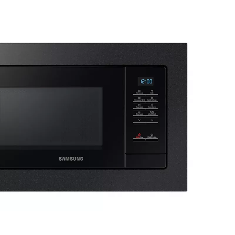 Samsung MQ7000A musta grillimikroaaltouuni kalusteisiin 23 l 800 W