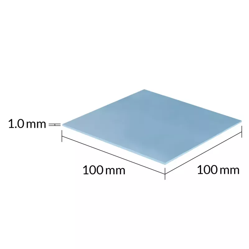 ARCTIC TP-3 Premium Performance lämpötyyny 100 x 100 mm, 1 mm