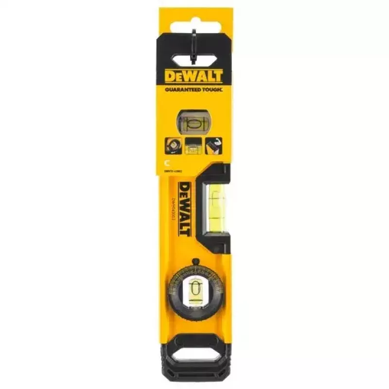 Torpedovaaka DeWALT DWHT0-43003 0,25 m musta keltainen