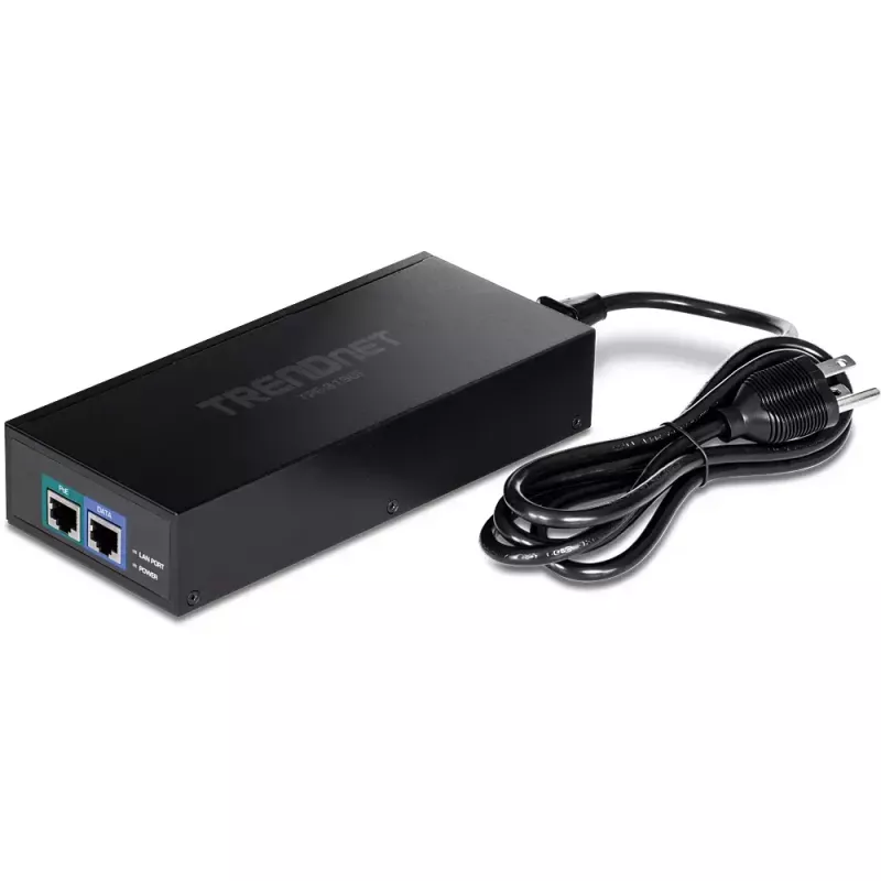 Trendnet TPE-319GI 10G PoE++ injektori 10 Gigabit Ethernet musta