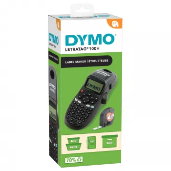 Tarratulostin DYMO LetraTag 100H väri ABC sininen