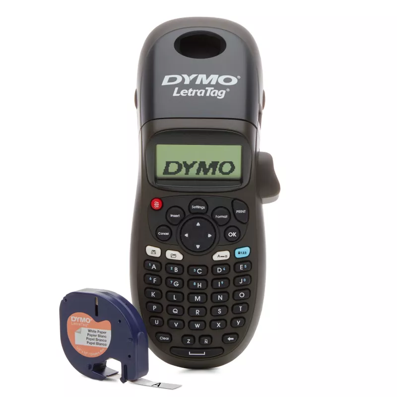 DYMO LetraTag LT-100H tarrakirjoitin, musta