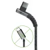Goobay USB-kaapeli USB 2.0 2 m USB-C musta/harmaa