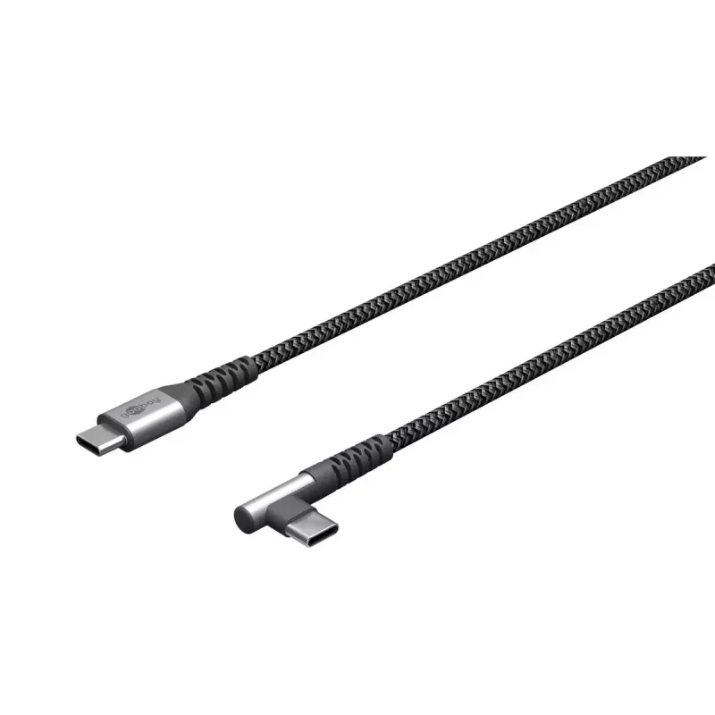 Goobay USB-kaapeli USB 2.0 2 m USB-C musta/harmaa