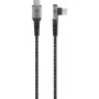 Goobay USB-kaapeli USB 2.0 2 m USB-C musta/harmaa