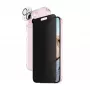 PanzerGlass ® Privacy 3-in-1 -pakkaus iPhone 15 iskunkestävä karkaistu lasi