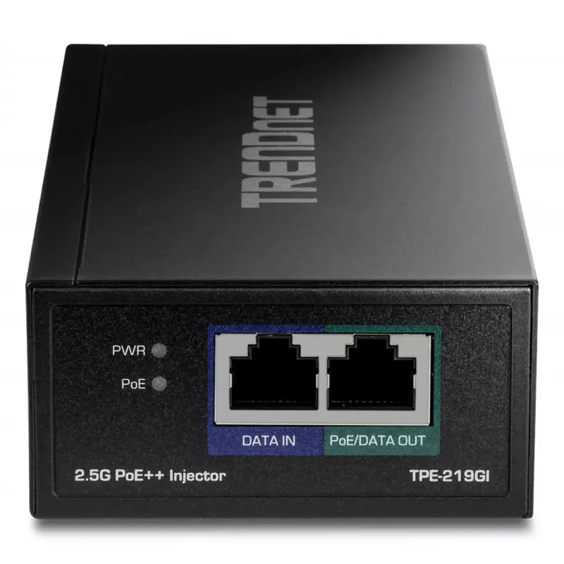 TRENDnet TPE-219GI 2.5G PoE++ -injektori, 90 W