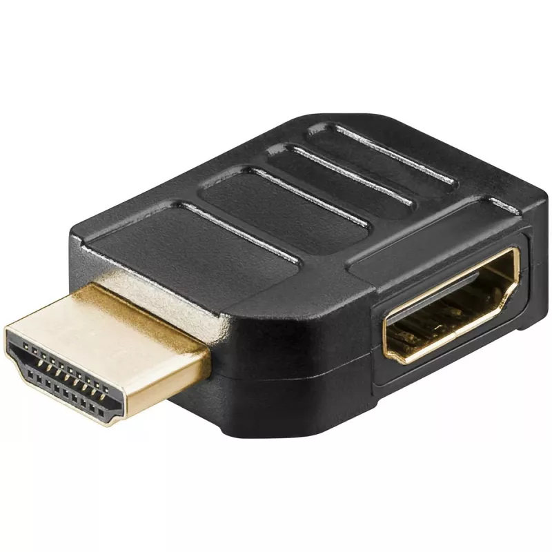Goobay HDMI-videokaapeli-adapteri Type-A standardi musta 65745