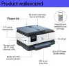HP OfficeJet Pro 8135e langaton monitoimiväritulostin, Instant Ink; kaksipuolinen tulostus