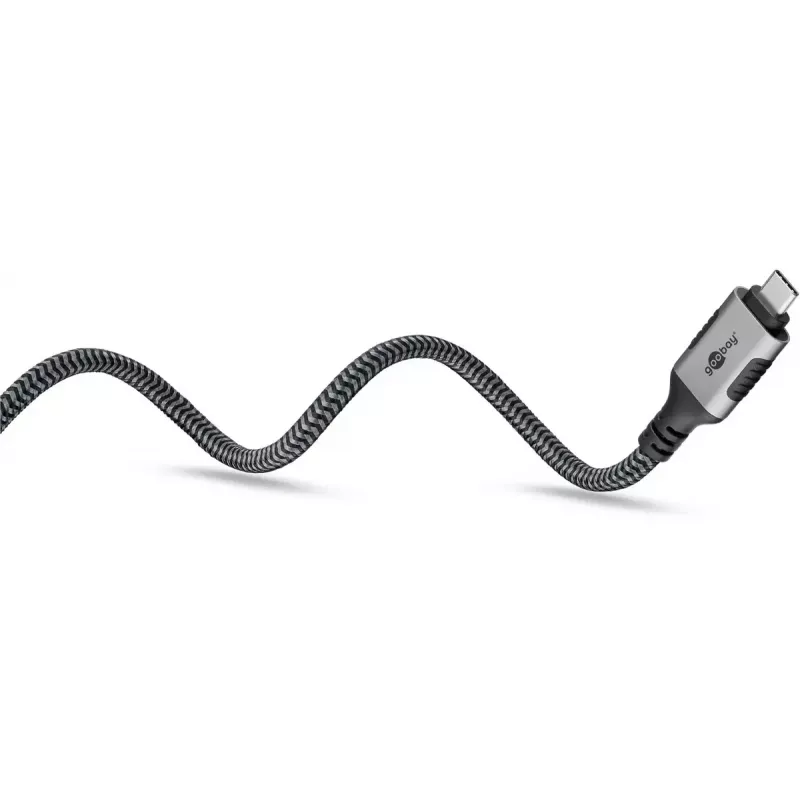 Goobay adapteri USB-C – RJ-45 10 m musta hopea