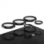 PanzerGlass ® Hoops® kameraobjektiivin suojalasi musta Samsung Galaxy S24 Ultra
