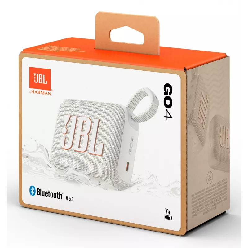 JBL Go 4 mono kannettava kaiutin valkoinen 4,2 W
