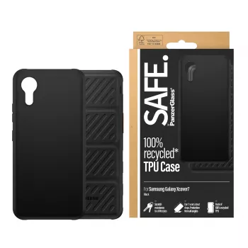 PanzerGlass SAFE. by ® TPU-kotelo musta Samsung Galaxy Xcover7