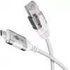 Goobay USB-C 3.1 - RJ45 Ethernet-kaapeli Slim, 7,5 m, valkoinen (74390)