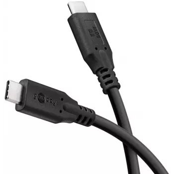 Goobay USB-kaapeli 74728 USB 3.2 Gen 1 2 m USB-C musta