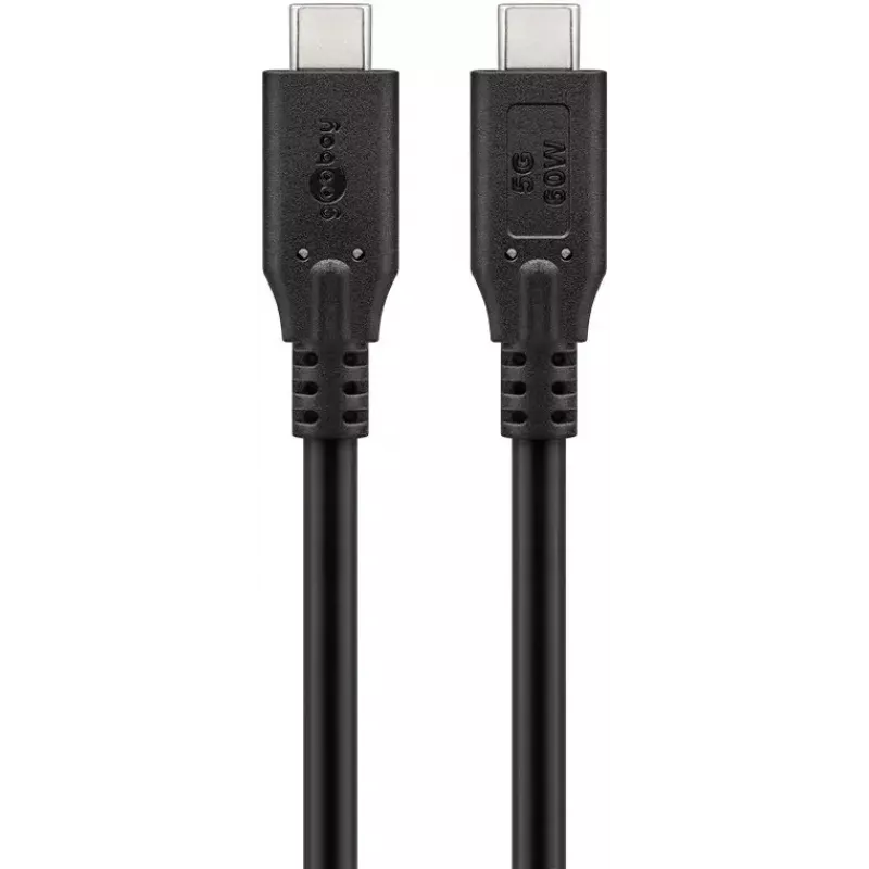 Goobay USB-kaapeli 74728 USB 3.2 Gen 1 2 m USB-C musta