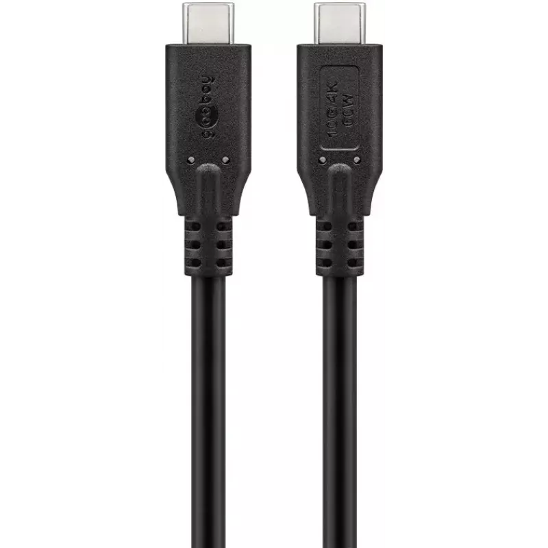 USB-kaapeli Goobay 74204 USB 3.2 Gen 1 0,5 m USB-C musta