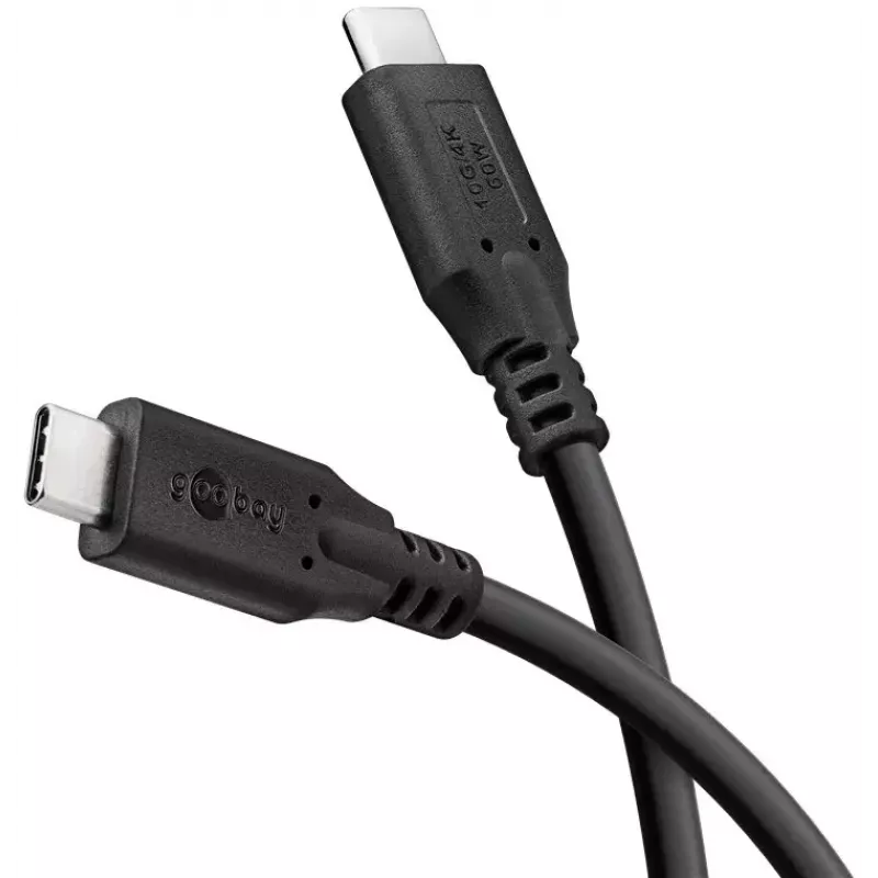 Goobay USB-kaapeli USB 3.2 Gen 1 3 m USB-C musta