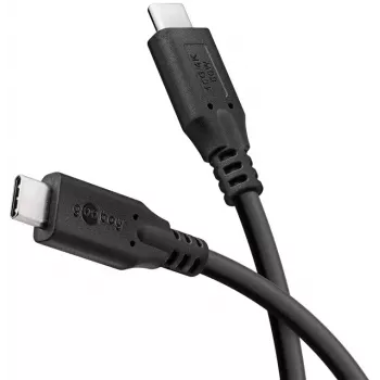 USB-kaapeli Goobay 74207 USB 3.2 Gen 1 2 m USB-C musta