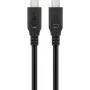 USB-kaapeli Goobay 74196 USB4 Gen 2x2 1,5 m USB-C musta
