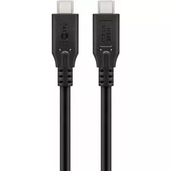 USB-kaapeli Goobay 74184 USB4 Gen 2x2 1,5 m USB-C musta