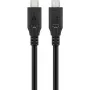 USB-kaapeli Goobay 74184 USB4 Gen 2x2 1,5 m USB-C musta
