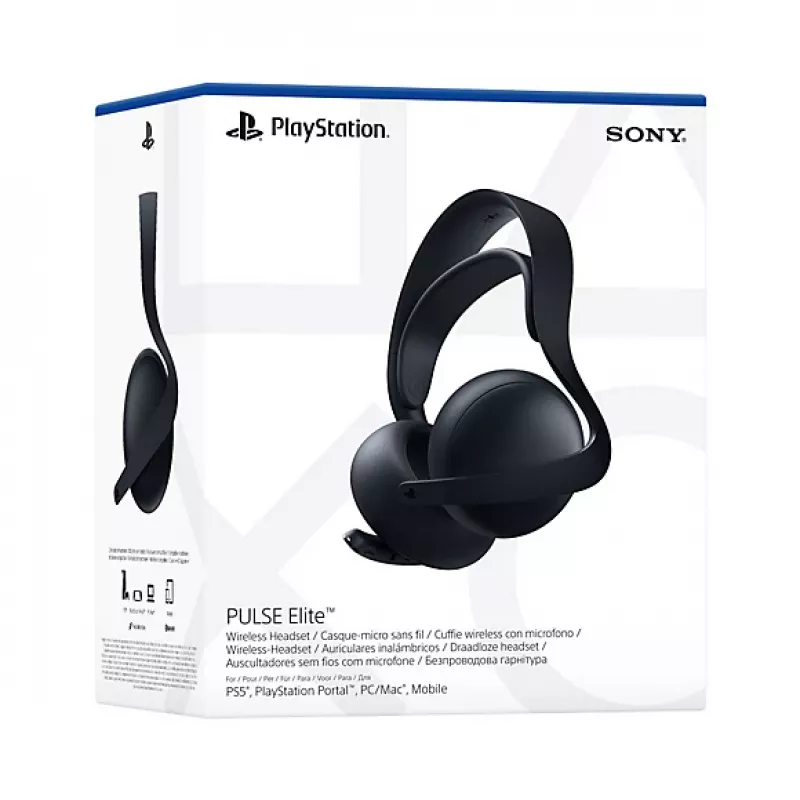 Sony Pulse Elite -kuulokkeet langattomat panta peli Bluetooth musta