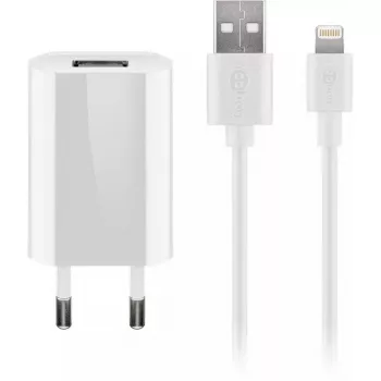 Laturisarja Goobay 5W Apple Lightning sisäkäyttöön AC matkapuhelin