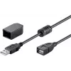 USB-kaapeli Goobay 93284 USB 2.0 2 m USB A musta