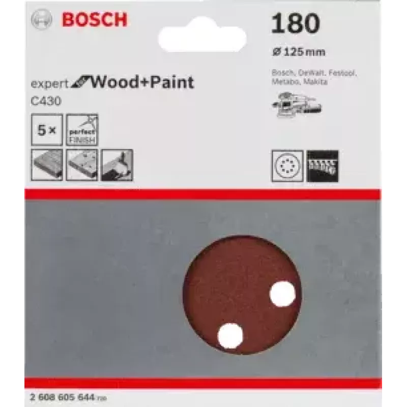 Hiomalaikat Bosch C430 Expert puulle ja lakalle