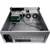 Palvelinkotelo Inter-Tech 4U 4452-TFT Rack musta