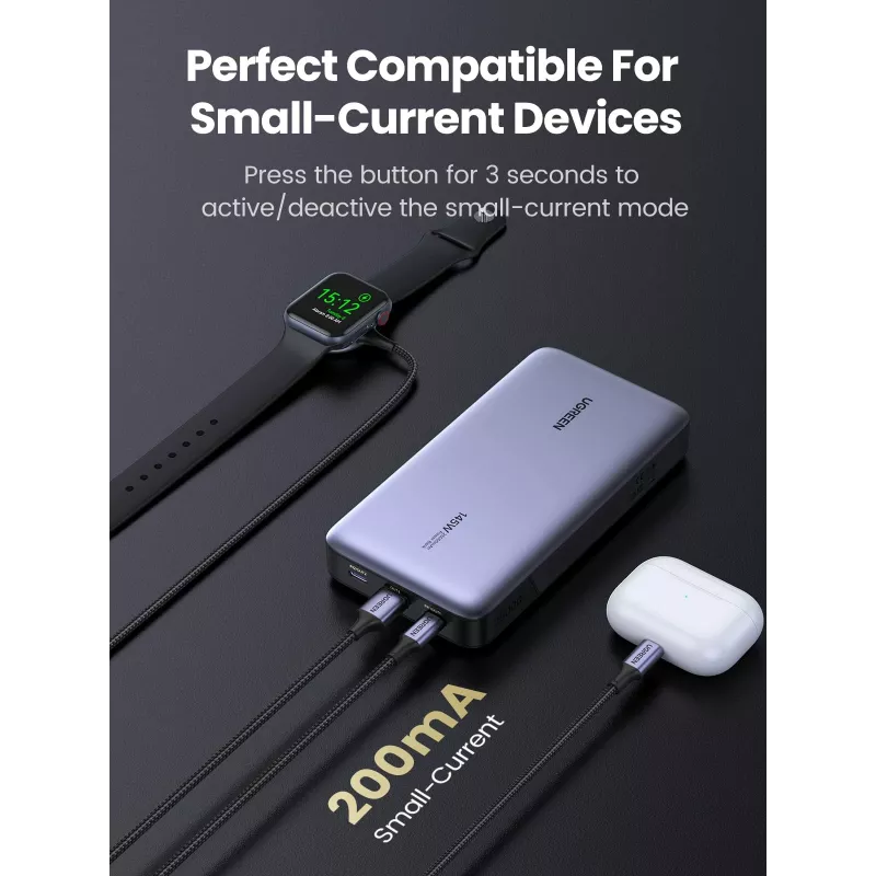 Kannettava varavirtalähde 25000 mAh Ugreen 90597A