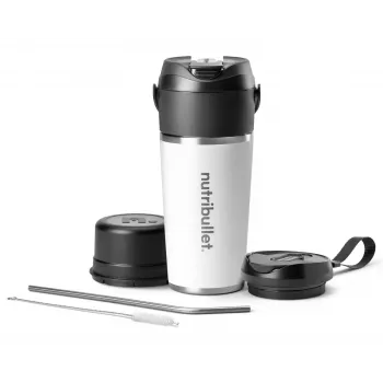 NutriBullet Flip 0,59 L kannettava tehosekoitin musta, valkoinen