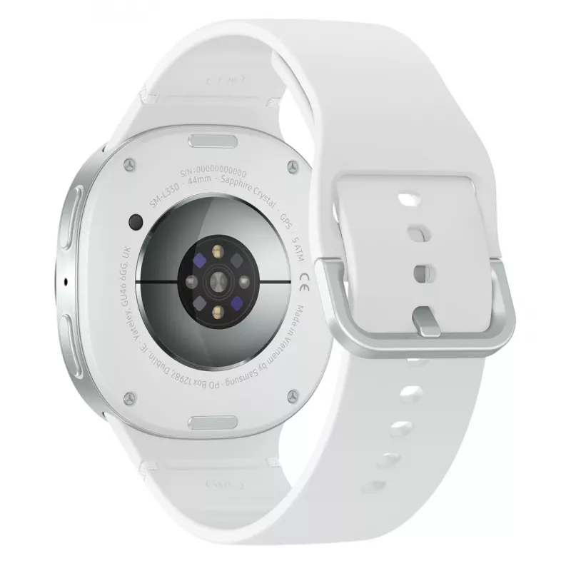 Älykello Samsung Galaxy Watch 8 hopea 44mm EU-malli SM-L330NZSAEUB